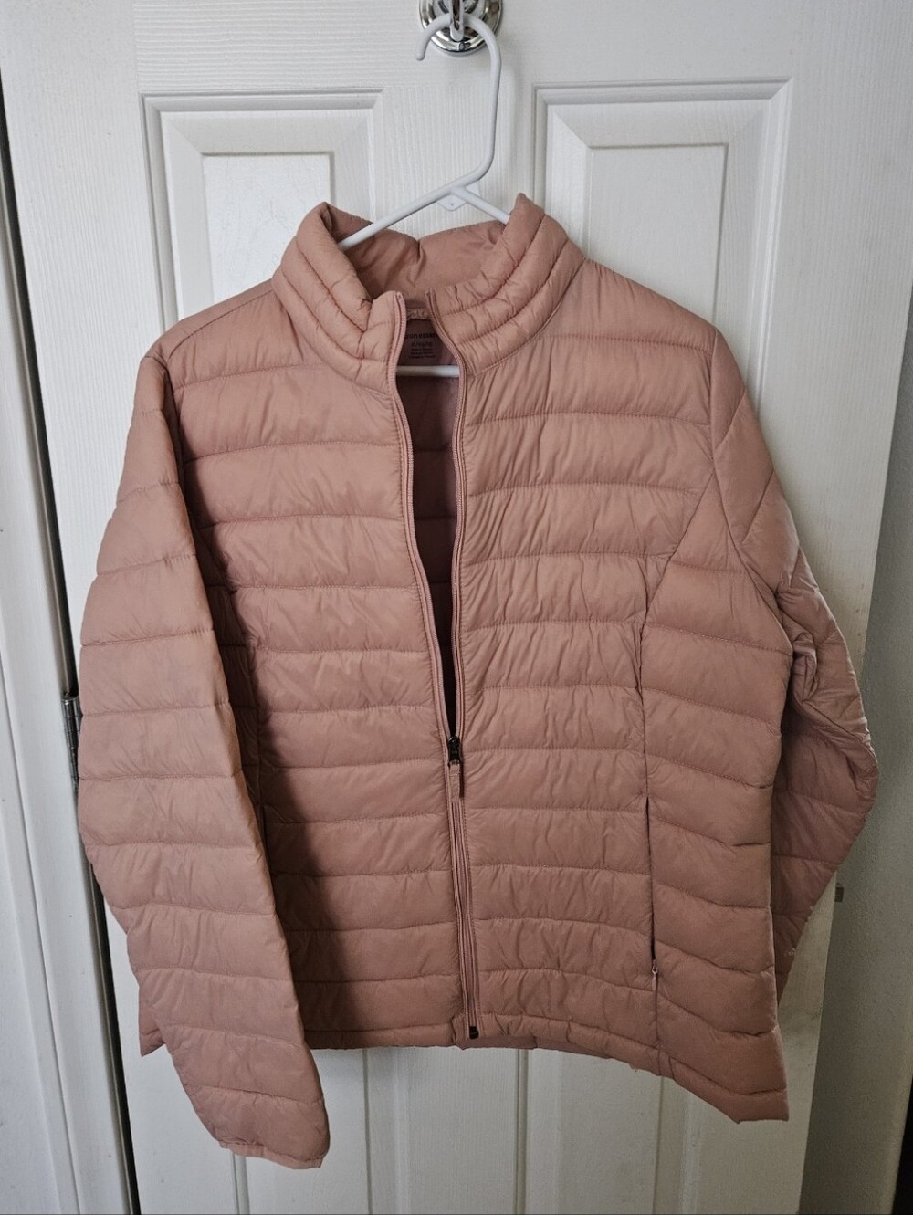 Amazon Essentials Quilted Puffer Jacket - Dusty Pink
